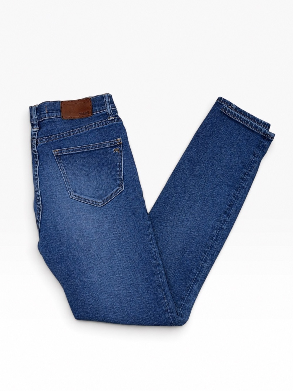 Madewell Skinny Skinny Jeans Women’s 26 Distressed Medium Wash Stretch Denim